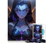 Puzzle Mystic Black Widow 1000 pièces pour Adolescents, Jeu intellectuel, Moment de Partage, découpe de qualité, Cadeau mémorable (38x26cm)