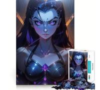 Puzzle Mystic Black Widow pour Adultes, 1000 pièces, Jeu intellectuel, Divertissement paisible, découpe précise, liste de souhaits du Père Noël (50x75cm)