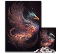 Puzzle Mystic Griffin 1000 pièces en Bois, idéal pour Les Adolescents et la décoration intérieure (50x75cm/19,68x29,52 Pouces)