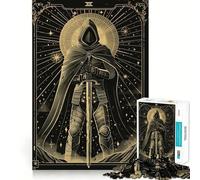 Puzzle Mystic Knight pour Adultes, 1000 pièces, Jeu de logique et de Stimulation, Anti-anxiété, découpe précise, Cadeau élégant (38x26cm)