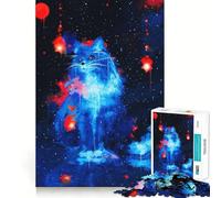 Puzzle Mystique 1000 Pièces pour Adolescents Jeu de Réflexion Intelligente Découpe Précise Cadeau Fantastique (38x52cm)