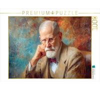 Puzzle · Mystique et penseur visionnaire | Le fondateur de la psychanalyse, Sigmund Freud · 1000 pièces · Format assemblé 64 × 48 cm · CALVENDO Puzzle
