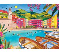 Puzzle N Nathan Puzzle 2000 P - Journée De Rêve À Vernazza / Nolwenn Denis (Collection Carte Blanche)
