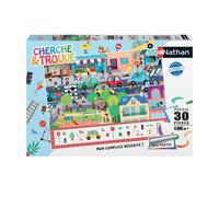 Puzzle N Nathan Puzzle 30 P - En Ville (Cherche Et Trouve)