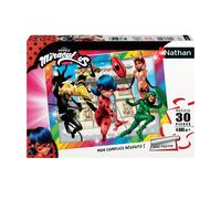 Puzzle N Nathan Puzzle 30 P - Ladybug Et Ses Amis Super-Héros / Miraculous