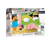 Puzzle N Nathan Puzzle 30 P - Mes Amis De La Ferme