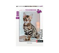 Puzzle N Nathan puzzle 500 p - Chaton Bengal