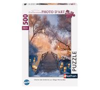Puzzle N Nathan Puzzle 500 P - Chemin Des Lanternes / Diego Hernandez