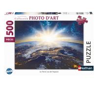 Puzzle N Nathan Puzzle 500 P - La Terre Vue De L'espace