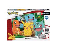 Puzzle N Nathan Puzzle 60 P - Les Pokémon Au Parc