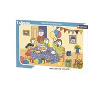 Puzzle N Nathan Puzzle Cadre 15 P - T'choupi Fête Son Anniversaire
