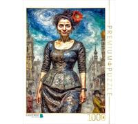 Puzzle · Nach James Ensor (1860-1949 | L'intelligence artificielle et le pouvoir de l'expression · 1000 pièces · Format assemblé 64 × 48 cm · CALVENDO Puzzle