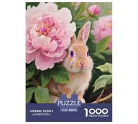 Puzzle Nain hollandais 1000 Pièces en Carton pour Adultes Jeu D’activité Intérieure Puzzle Nain Hollandais Pivoine Cadeau Famille Décoration Intérieure 38x26cm/1000pcs