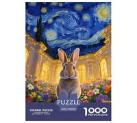 Puzzle Nain hollandais 1000 Pièces en Carton pour Adultes Jeu ÉduChatif Jeu De Défi Casse-tête Nain Hollandais Mer Fleurs Cadeau Enfant Décoration Intérieure 70x50cm/1000pcs