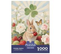 Puzzle Nain hollandais 1000 Pièces en Carton pour Adultes Jeu ÉduChatif Jeu De Défi Puzzles Nain Hollandais Fleurs Fruit Cadeau Famille Décoration Intérieure 70x50cm/1000pcs