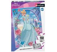 Nathan - Puzzle enfants - 150 pièces - Merveilleuse Cendrillon - Disney - Filles ou garçons dès 7 ans - Puzzle de qualité supérieure - Carton épais et résistant - Cendrillon - 86221