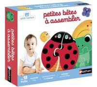 Puzzle Nathan 4 petites bêtes à assembler G