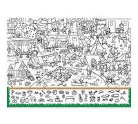 Puzzle Nathan Au Camping Cherche et Trouve 100 pièces G
