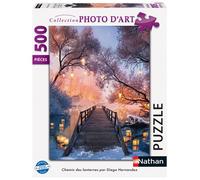 Nathan - Puzzle - Chemin des lanternes (Diego Hernandez) - 500 pièces