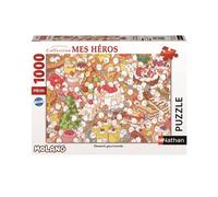 Puzzle Nathan Desserts gourmands Molang 1000 pièces E