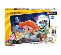 Nathan - Puzzle enfants - 250 pièces - Halloween avec Mortelle Adèle -Filles ou garçons dès 8 ans - Puzzle de qualité supérieure - Carton épais et résistant - Quotidien des enfants - 86199
