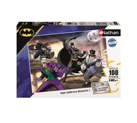 Nathan - Puzzle enfants - 100 pièces - Les ennemis de Batman - Fille ou garçon dès 6 ans - Puzzle de qualité supérieure - Carton épais et résistant - Batman - 86224