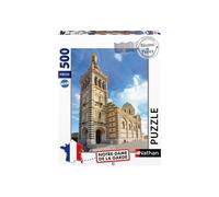 Puzzle Nathan Notre-Dame de la Garde 500 pièces Collection Régions de France Noir