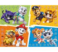 Puzzle Nathan Rencontre avec les Supers chats Pat'Patrouille 60 pièces