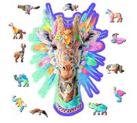 Puzzle - Natty Giraffe Multicolor TU