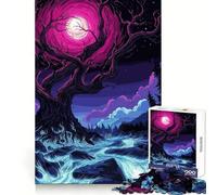 Puzzle Nature Magic 1000 pièces pour Adultes, Puzzle Stimulant la réflexion, Moment de détente, Bords précis, Cadeau Exquis (50x75cm)