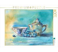 Puzzle · Nature Morte en Turquoise | 1000 pièces · Format assemblé 64 × 48 cm · CALVENDO Puzzle