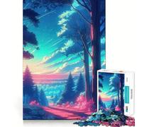 Puzzle Nature Popart V pour Adolescents, 1000 pièces, Jeu de réflexion, Loisirs, découpe de qualité supérieure, Cadeau attentionné (38x26cm)
