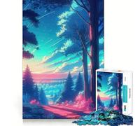 Puzzle Nature Popart V pour Adolescents, 1000 pièces, renforce la mémoire, soulage la Tension, Bords Lisses, Surprise de Noël (50x75cm)