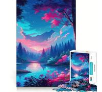 Puzzle Nature Popart V pour Adultes, 1000 pièces, Jouet intellectuel apaisant, décoration Murale de qualité (50x75cm)