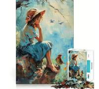 Puzzle Nature's Tale pour Adolescents 1000 pièces Développement de la mémoire Design apaisant et Relaxant Cadeau Classique à Assembler (50x75cm)