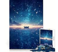 Puzzle Navigation sous Les étoiles pour Adultes, 1000 pièces, Jeu Intelligent, Calme et apaisant, Motif Assembler, Cadeau Exceptionnel (50x75cm)