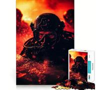 Puzzle Navy Seal en Action pour Adultes, 1000 pièces, Jeu d'exercice Mental, Divertissement d'intérieur, découpe de précision, Cadeau de Noël (38x52cm)