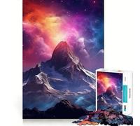 Puzzle Nebula Cascade 1000 pièces pour Adultes et Adolescents Jeu de logique Clair Découpe Parfaite pour Les vœux du Père Noël (38x26cm)