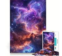 Puzzle Nebula Dreams pour Adolescents, 1000 pièces, Jeu de logique Fine, Doux et Relaxant, Bords Nets, Cadeau de qualité supérieure (50x75cm)