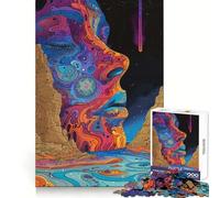 Puzzle Nebula Flow 1000 pièces pour Adolescents développement de la mémoire, Design apaisant et Amusant, Assemblage, Cadeau élégant (38x52cm)