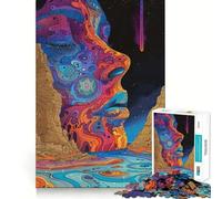Puzzle Nebula Flow pour Adultes, 1000 pièces, Jeu de logique Puissant, Jeu apaisant, Bords Nets, Cadeau Artistique (38x26cm)