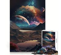 Puzzle Nebula Horizons 1000 pièces pour Adultes, Jeu de réflexion et de Concentration, Jeu Silencieux et Amusant, Bords serrés, Cadeau de Noël (50x75cm)