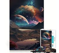 Puzzle Nebula Horizons pour Adultes, 1000 pièces, Jouet d'exercice Mental, détente, Design, Assemblage, Cadeau Exquis (38x52cm)