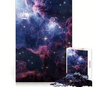 Puzzle Nebula Odyssée Cosmique pour Adultes 1000 Pièces Jeu de Concentration et de Détente Bordure Stricte Choix du Père Noël (38x26cm)