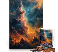 Puzzle Nebula Space Art 1000 pièces pour Adultes, Jeu de réflexion, Cadeau, Moment de Partage, découpe soignée, Surprise d'anniversaire (50x75cm)