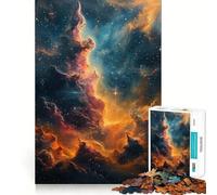 Puzzle Nebula Space Art 1000 pièces pour Adultes, Jeu de réflexion, Cadeau, Moment de Partage, découpe soignée, Surprise d'anniversaire (50x75cm)
