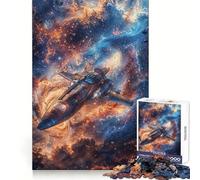 Puzzle Nebula Space Travellers 1000 pièces pour Adultes pour améliorer sa mémoire et se détendre Décoration Murale aux découpes nettes (50x75cm)