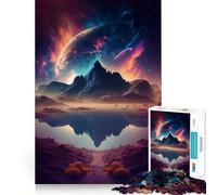 Puzzle Nebula Summit pour Adultes, 1000 pièces, Jouet d'exercice Mental, Anti-Tension, Design à Assembler, Joli Cadeau (38x26cm)