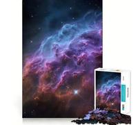 Puzzle Nébuleuse dans l'espace Profond pour Adultes 1000 Pièces Jeu Intellectuel et Apaisant Décoration Murale de Qualité (38x26cm)