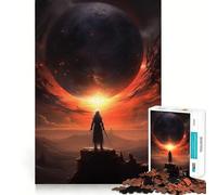 Puzzle Necromancer Eclipse pour Adolescents, 1000 pièces, pour développer sa mémoire, se détendre et se ressourcer Design Classique à Assembler (50x75cm)